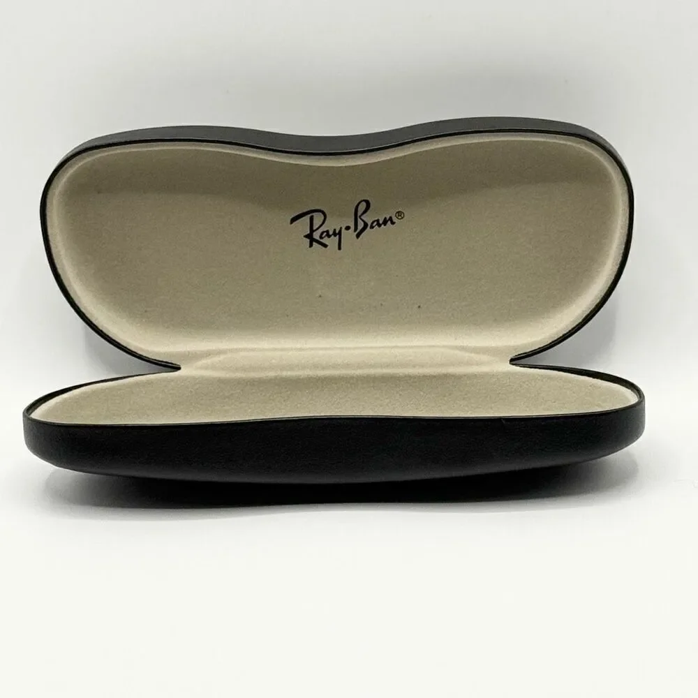 Ray-Ban Universal Black Clam Shell Hard Case for Eyeglasses And Reading Glasses